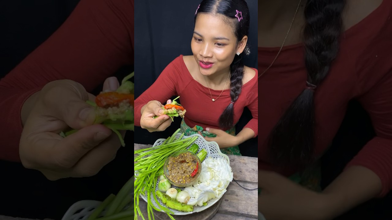 traditional khmer food #eating #mukbang #food