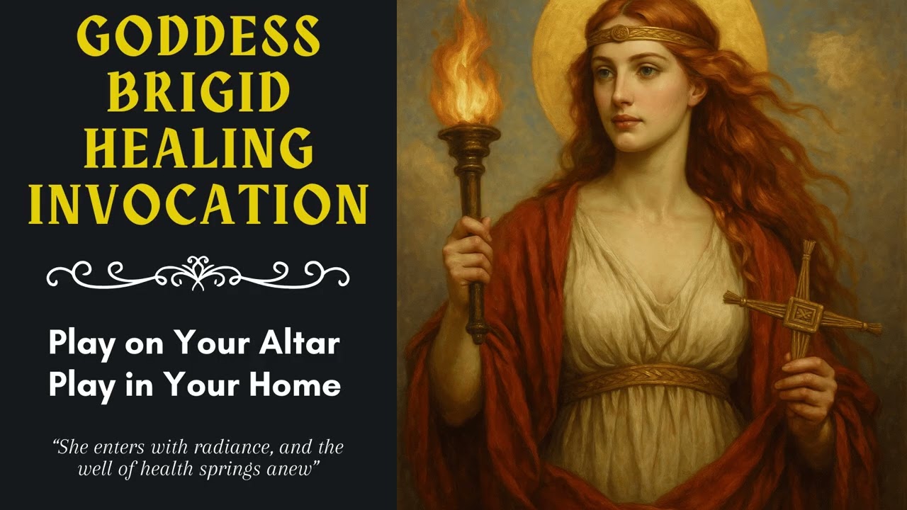 🌿Celtic Goddess Brigid Healing Ritual Chant (Imbolc) — Brigid Meditation Music — Invocation Enn Song