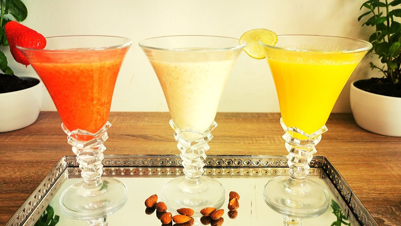 Jus Frais thermomix👌👌ثلاث عصائر رمضان منعشة وسهلة