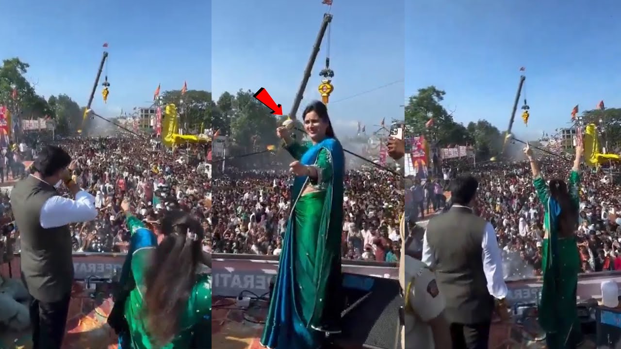 On the occasion of Janmashtami, MP Navneet Kaur Rana celebrates with enthusiasm.| Daily Culture