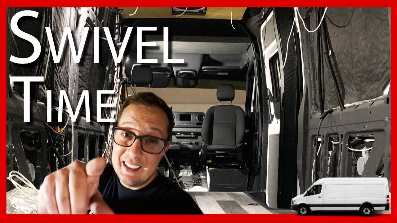 Swivel seat Install | FOUR SEASON VAN LIFE | EP.30
