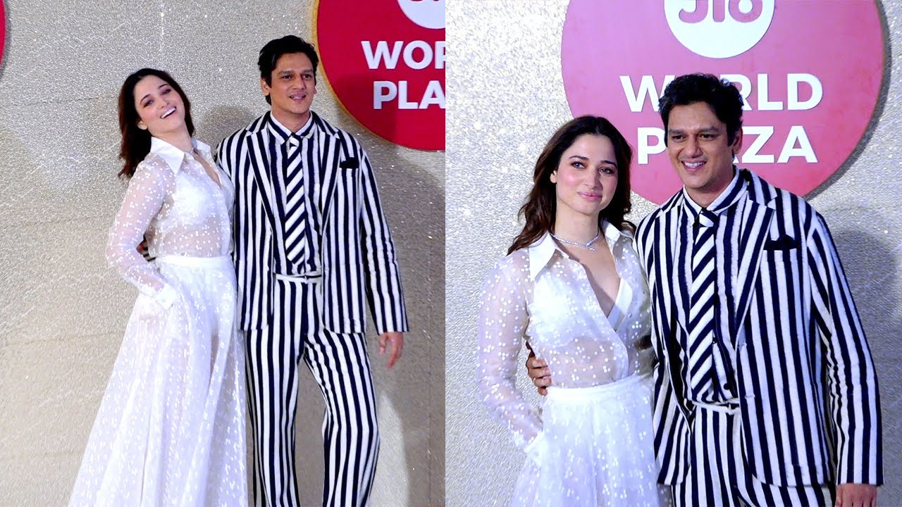 Bollywood New H0T Couple Tamannah Bhatia Wid Boyfrnd Vijay Verma On Ravishing Ramp Walk At Jio Plaza