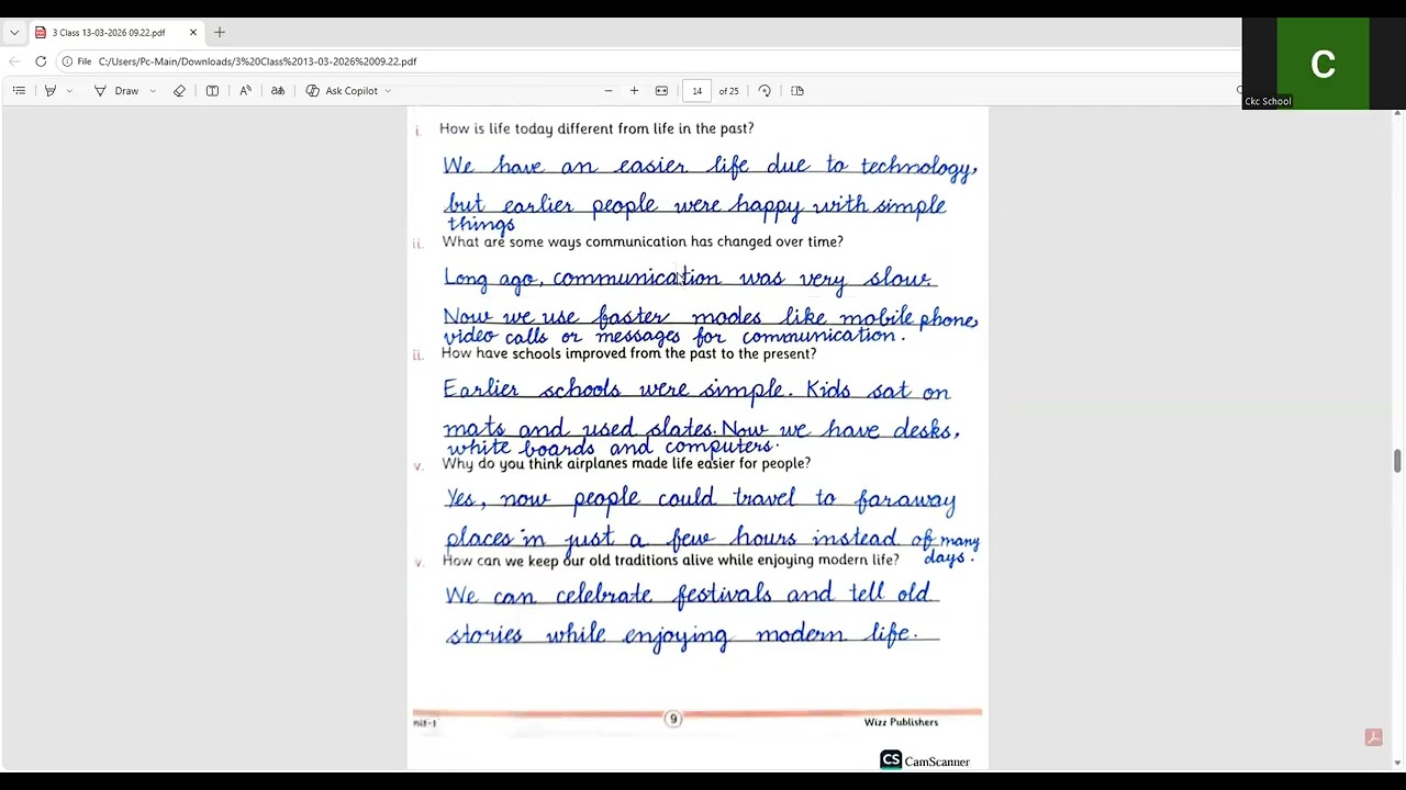 Social Studies Class 3 Lecture 3