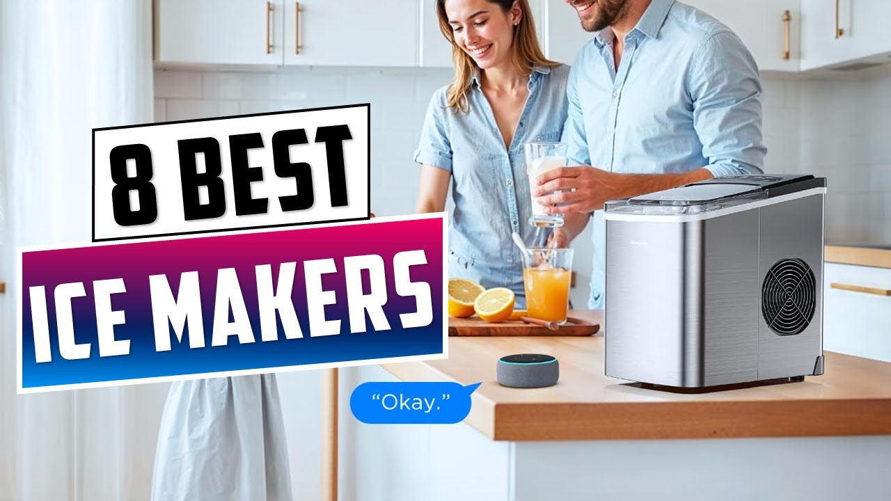 Best Ice Makers 2026 | Top 8 Countertop Ice Maker Machines!