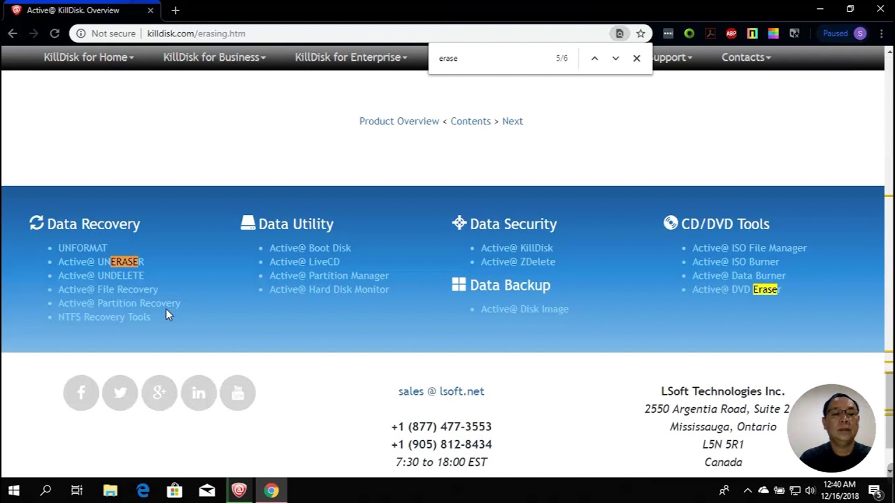 Tutorial: Secure Disk Erasure