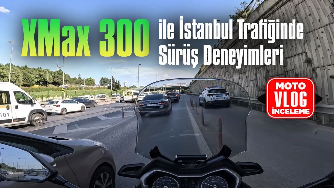 Yıldıray ve XMAX 300 ile İstanbul Trafiğinde Yolculuk | Doğru Akü Seçimi Üzerine Sohbet