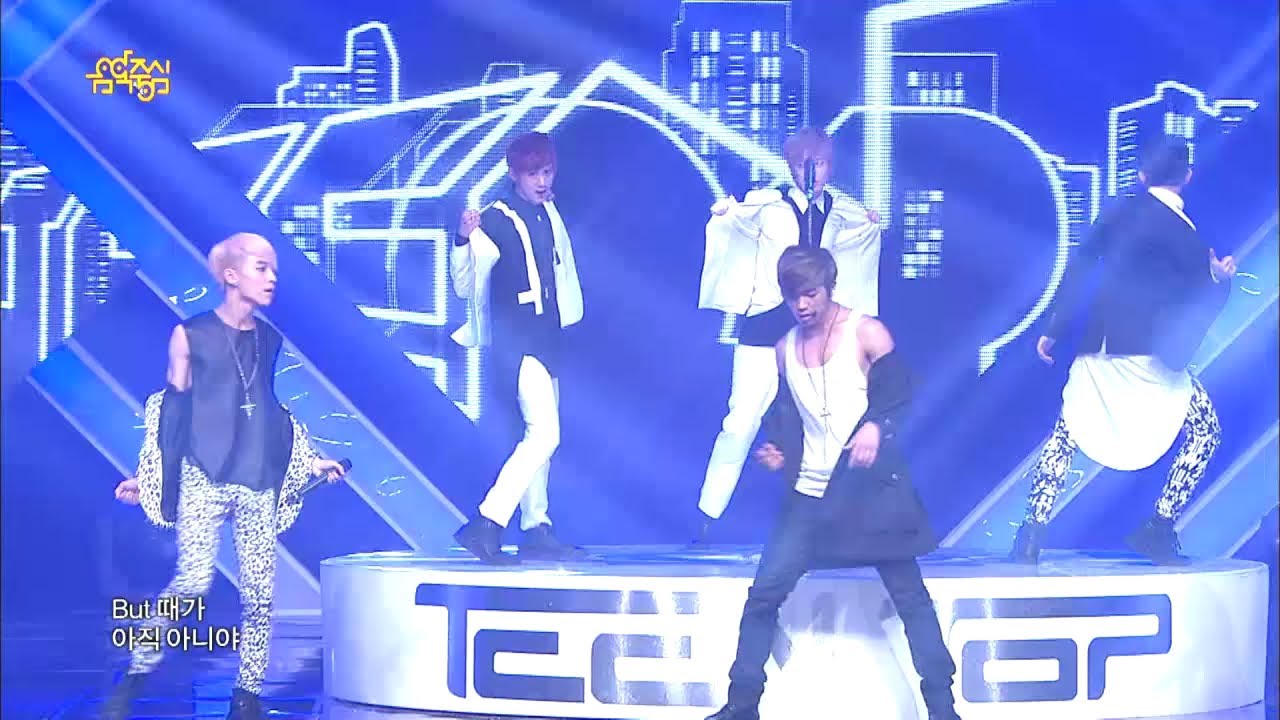 【TVPP】TEEN TOP - Missing You, 틴탑 - 니가 아니라서 @ Comeback Stage, Music Core Live