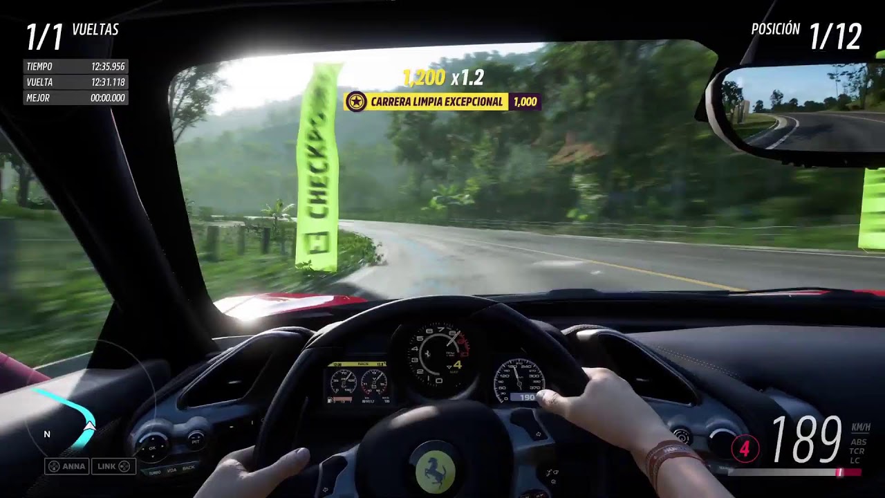 PS5 jugando Forza Horizon 5