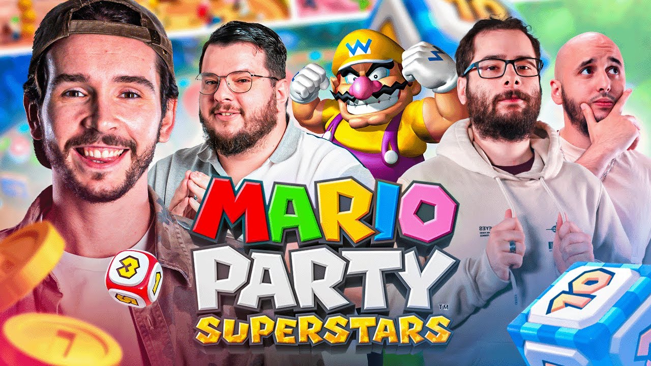 DE LA RAGE ET DE LA MAUVAISE FOI ! (Mario Party avec Jiji, Xari & LowAn)