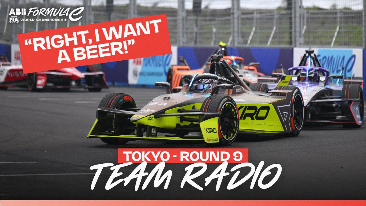Securing Your First Formula E Podium 🤩 | 2025 Tokyo E-Prix Round 9 Team Radio