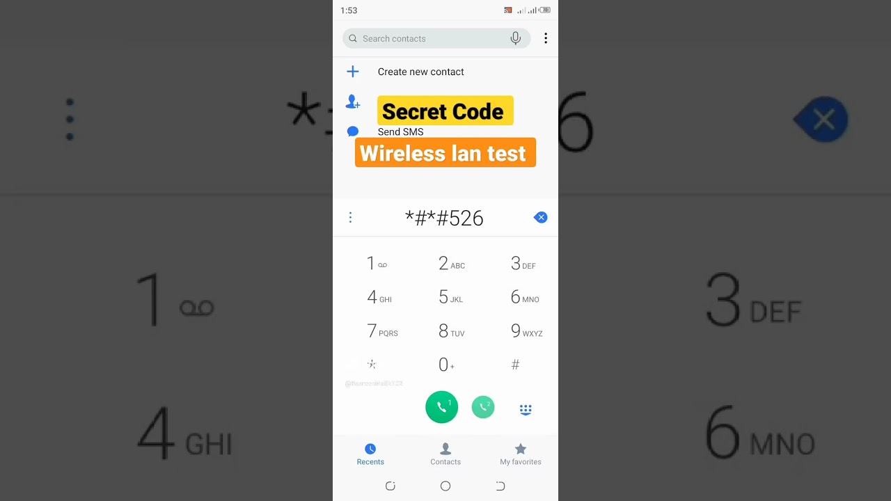 Secret Code||android wireless lan test 2023#secretcode  #android  #wirelesslan  #tricks