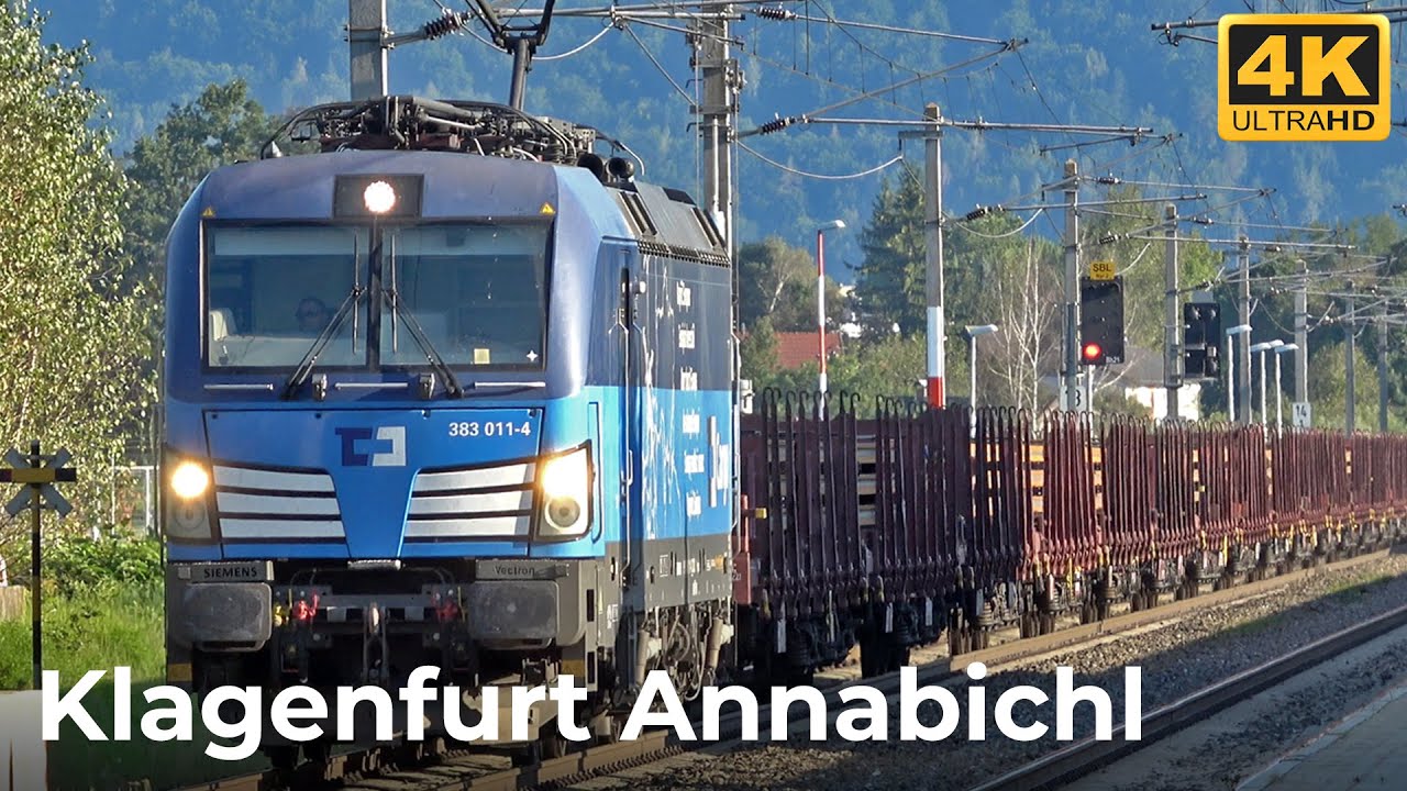 Osterreichisch Züge Vlog #167 - Klagenfurt Annabichl Bahnhst 05.09.2023