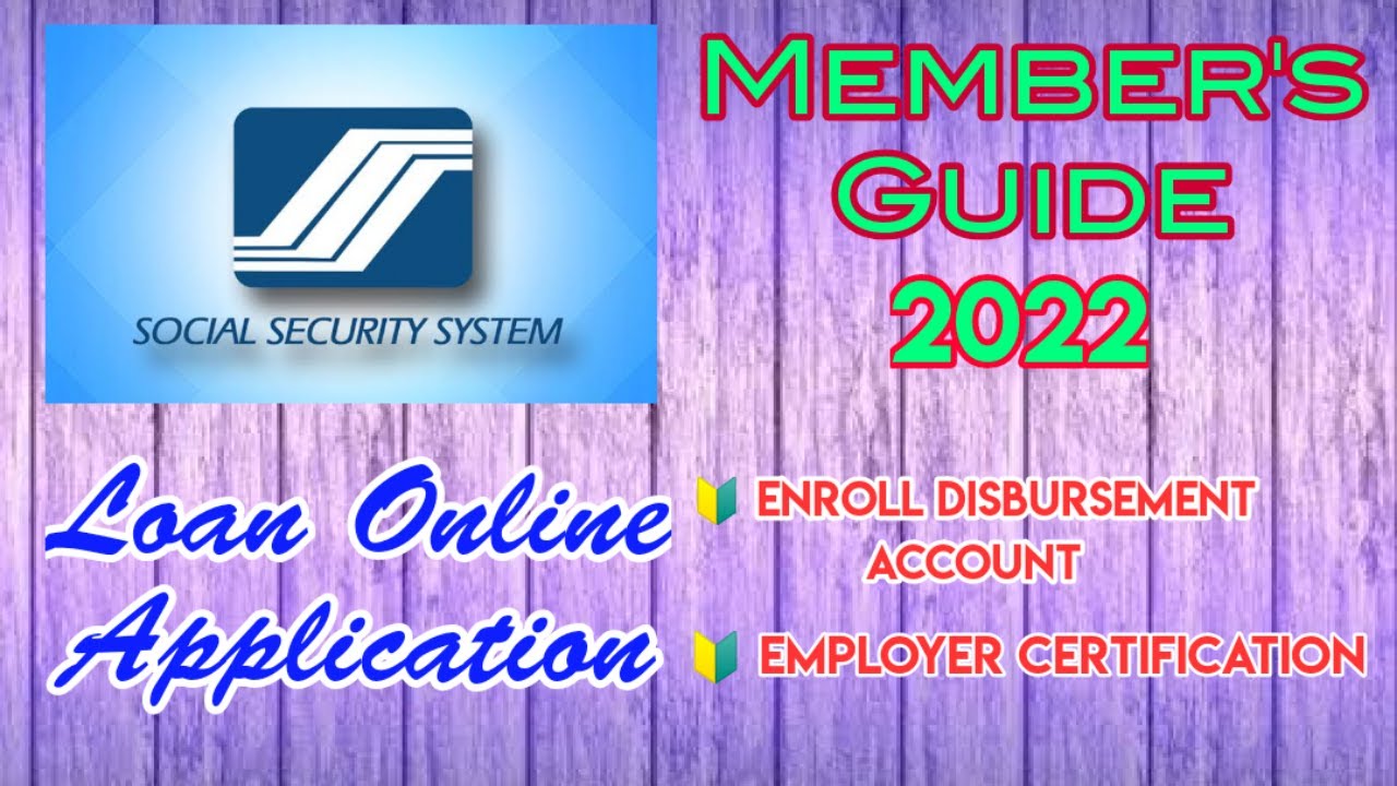 SSS Salary Loan Online Application │ Disbursement Account (Eastwest Bank)