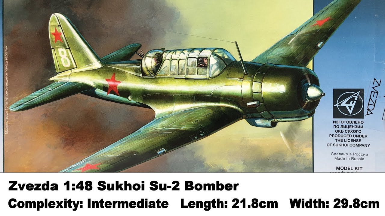 Zvezda 1:48 Sukhoi Su-2 Bomber Kit Review