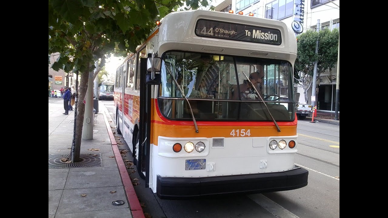 SF Muni 1975 AM General 9635-6 4154 Audio Part 1