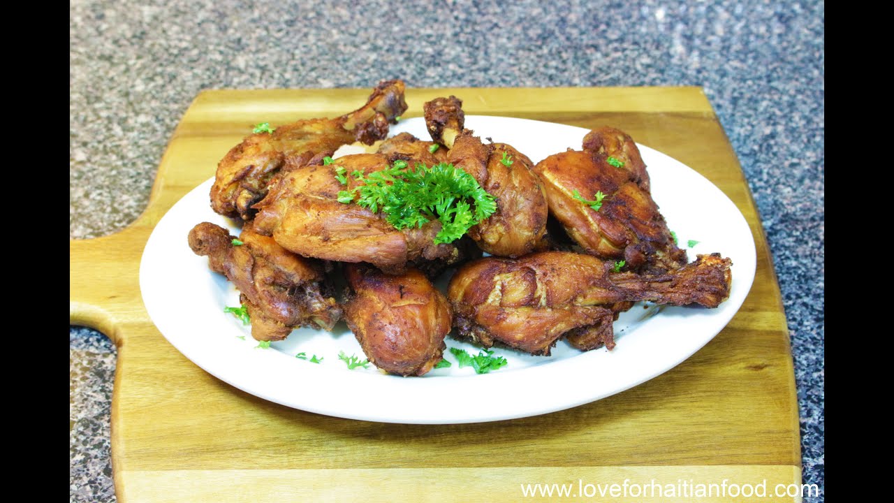 Poul Fri an Kreyòl (Fried Chicken) - Episode 55.5 - ❤ Love For Haitian Food