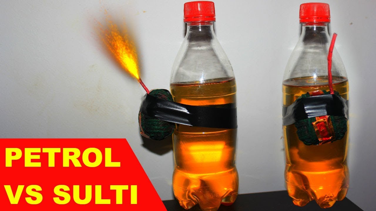 Petrol Vs Sulti | Petrol With Bomb #Explosion #Sulti #Bomb