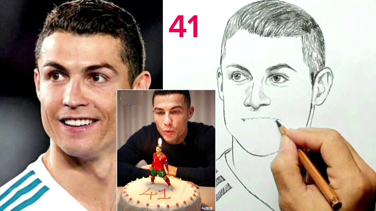 Happy Birthday Cristiano Ronaldo 02 . 05 . 2026 | How To Draw Ronaldo