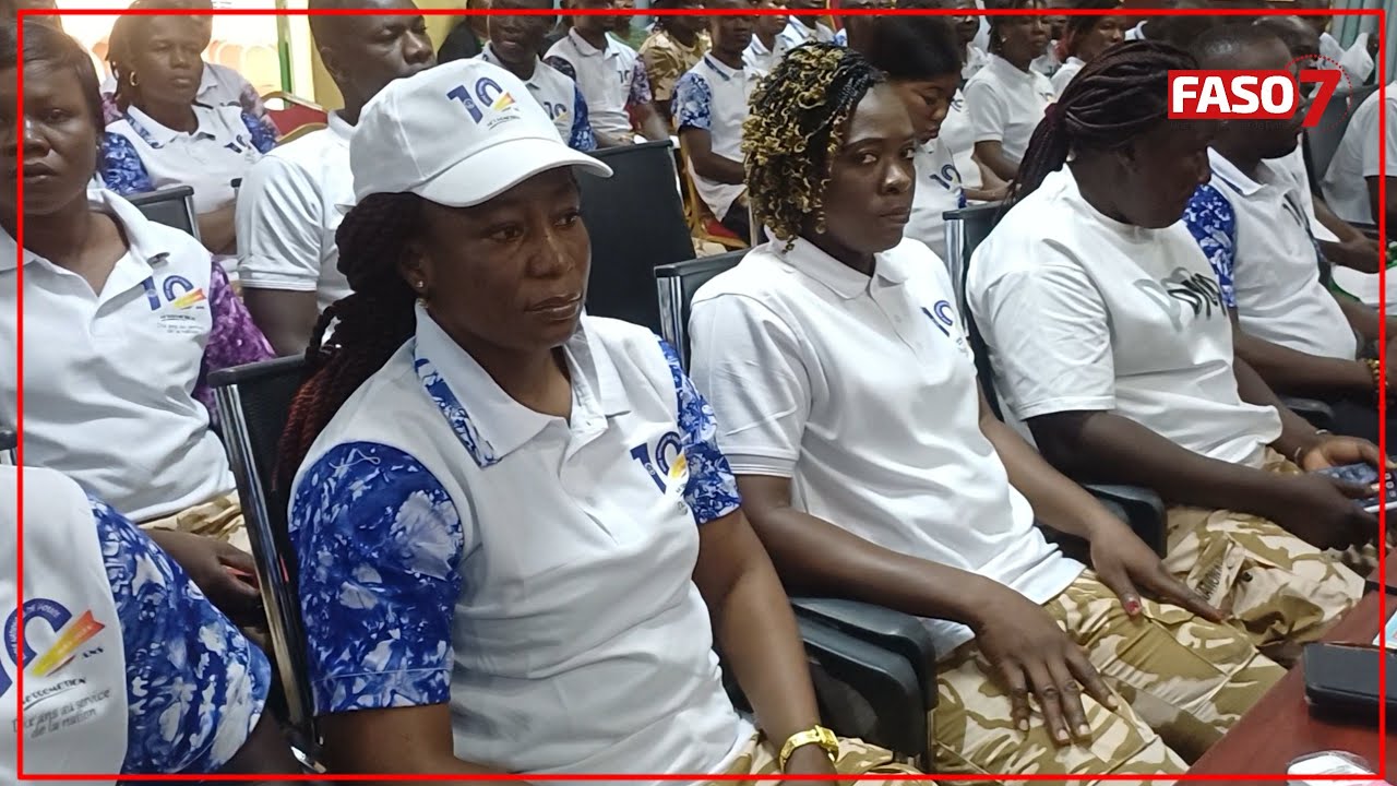 Burkina Faso : La 44ᵉ promotion de l’Ecole Nationale de Police célèbre ses 10 ans de service