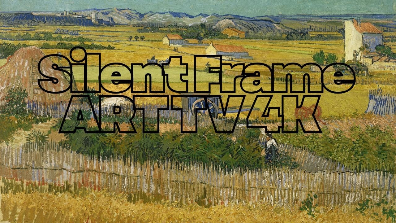 2 Hours of Silent Frame art tv: Fields of Silence wallpaper 4K