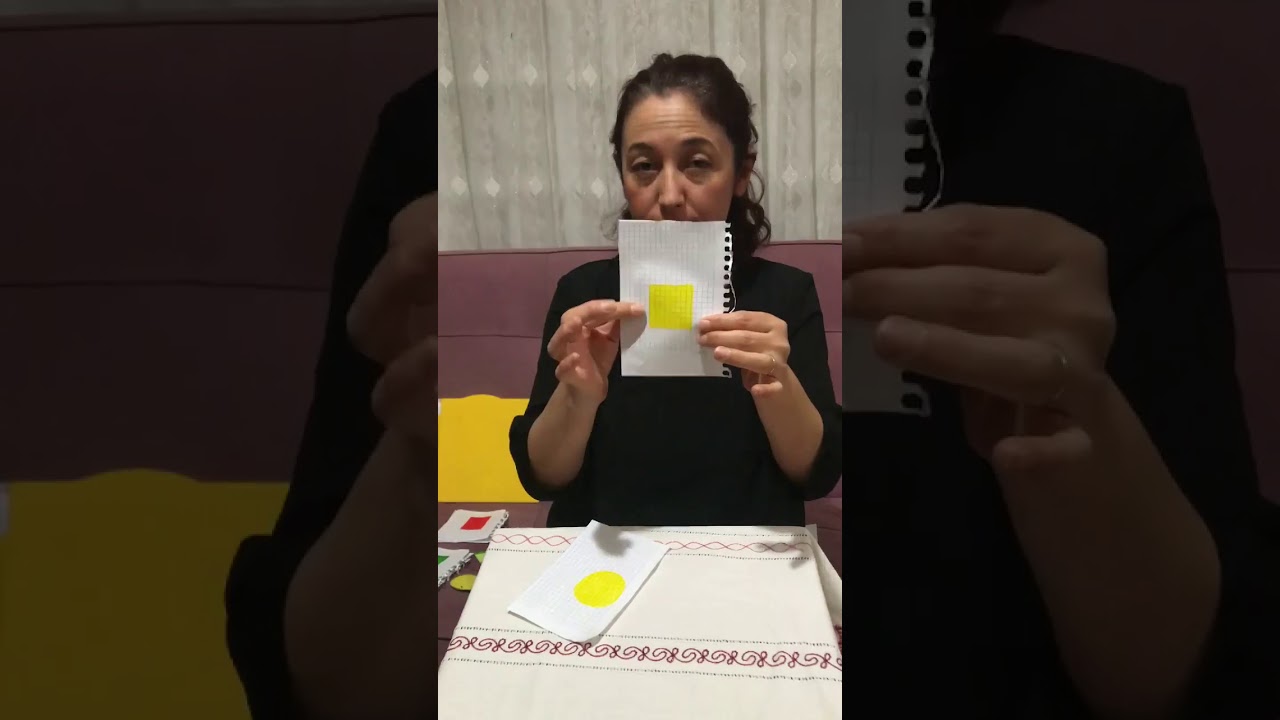 Evde Geometrik Şekiller Öğretimi Jale Kirman Faki Milas ROMK  Özel Eğitim Uygulama Okulu Menteş