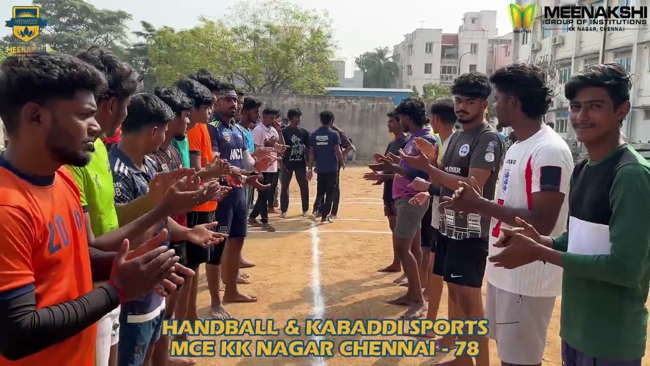 MCE Sports Day 2026 – Day 2 Highlights | Handball & Kabaddi Action at KK Nagar #mcekknagar