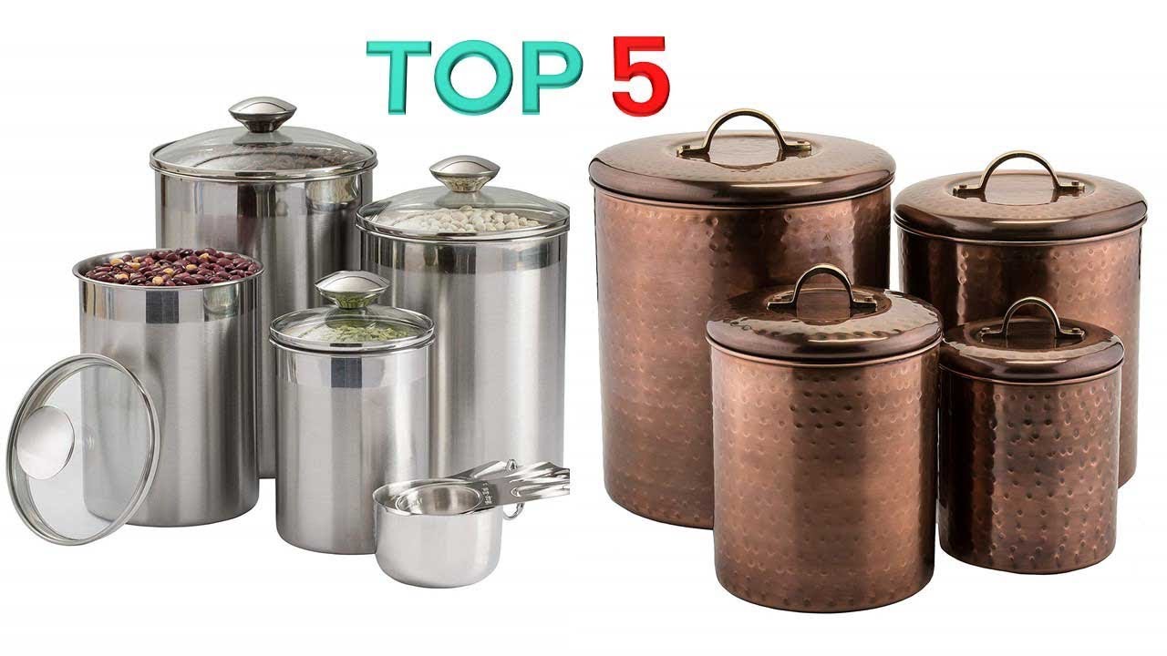 Top 5 Best Kitchen Canisters in 2019 Reviews