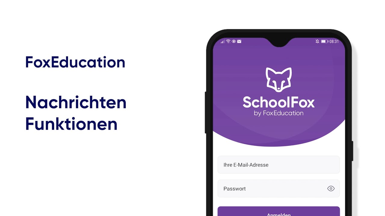 Nachrichten-Funktionen f&uuml;r Lehrer*innen und P&auml;dagog*innen von SchoolFox/KidsFox/TeamFox