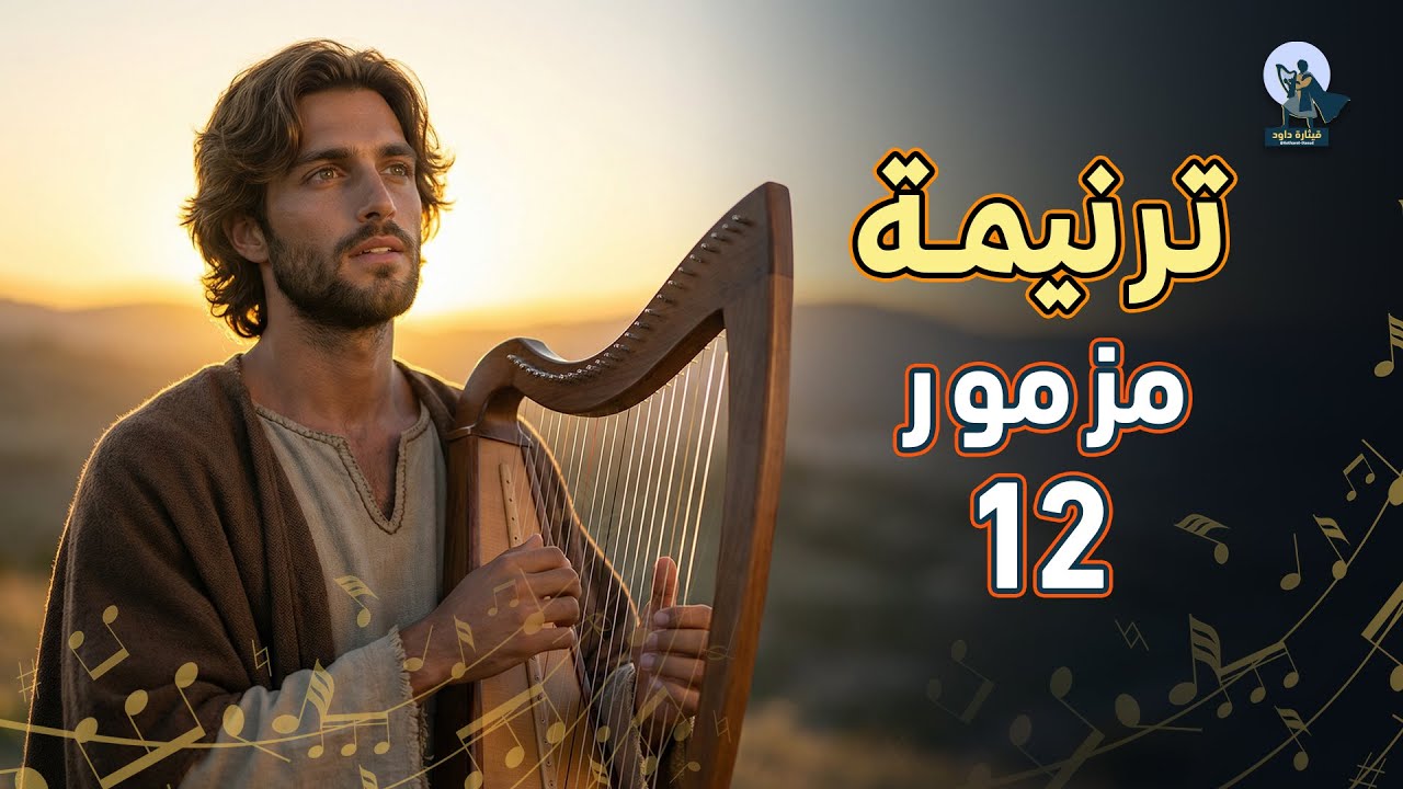 ترنيمة مزمور 12 – صلاة في زمن الكذب | قيثارة داود 🎶