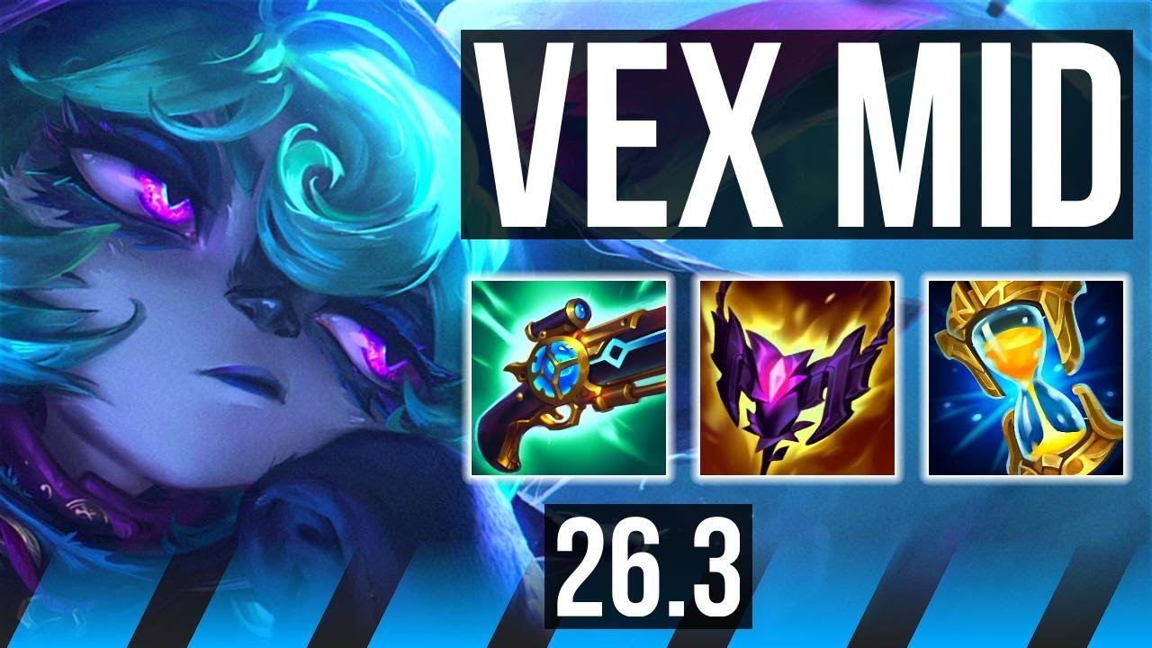VEX vs AKALI (MID) | Good KDA: 9/1/11 | KR Master | 26.3