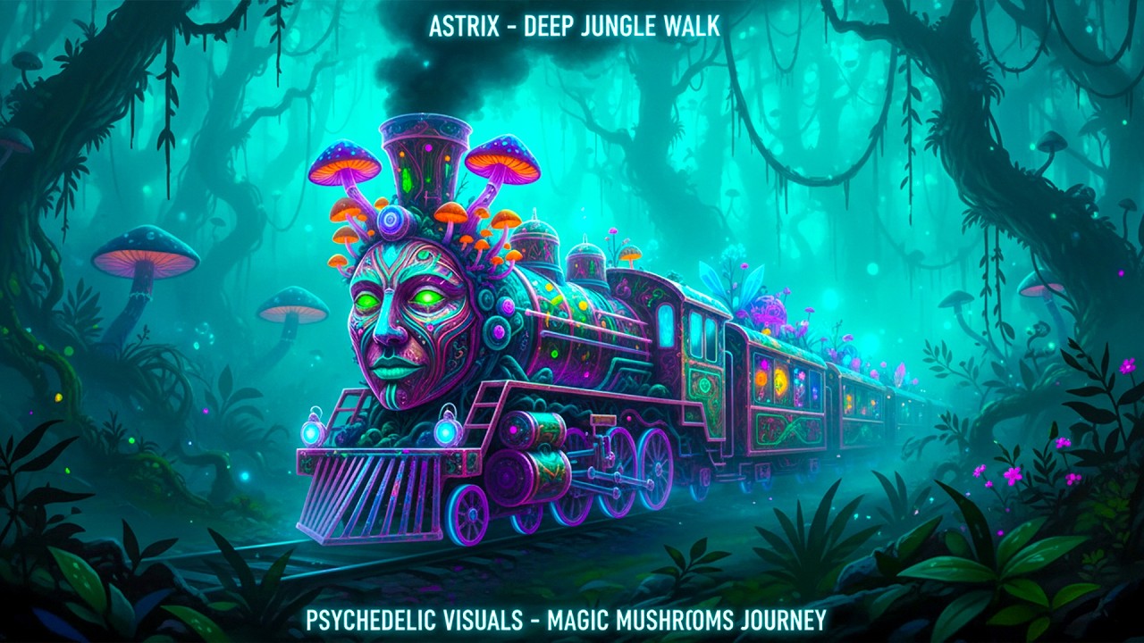 Astrix - Deep Jungle Walk (2026 Edit) 🌀 Psychedelic Visuals: Magic Mushrooms Journey Vol.3