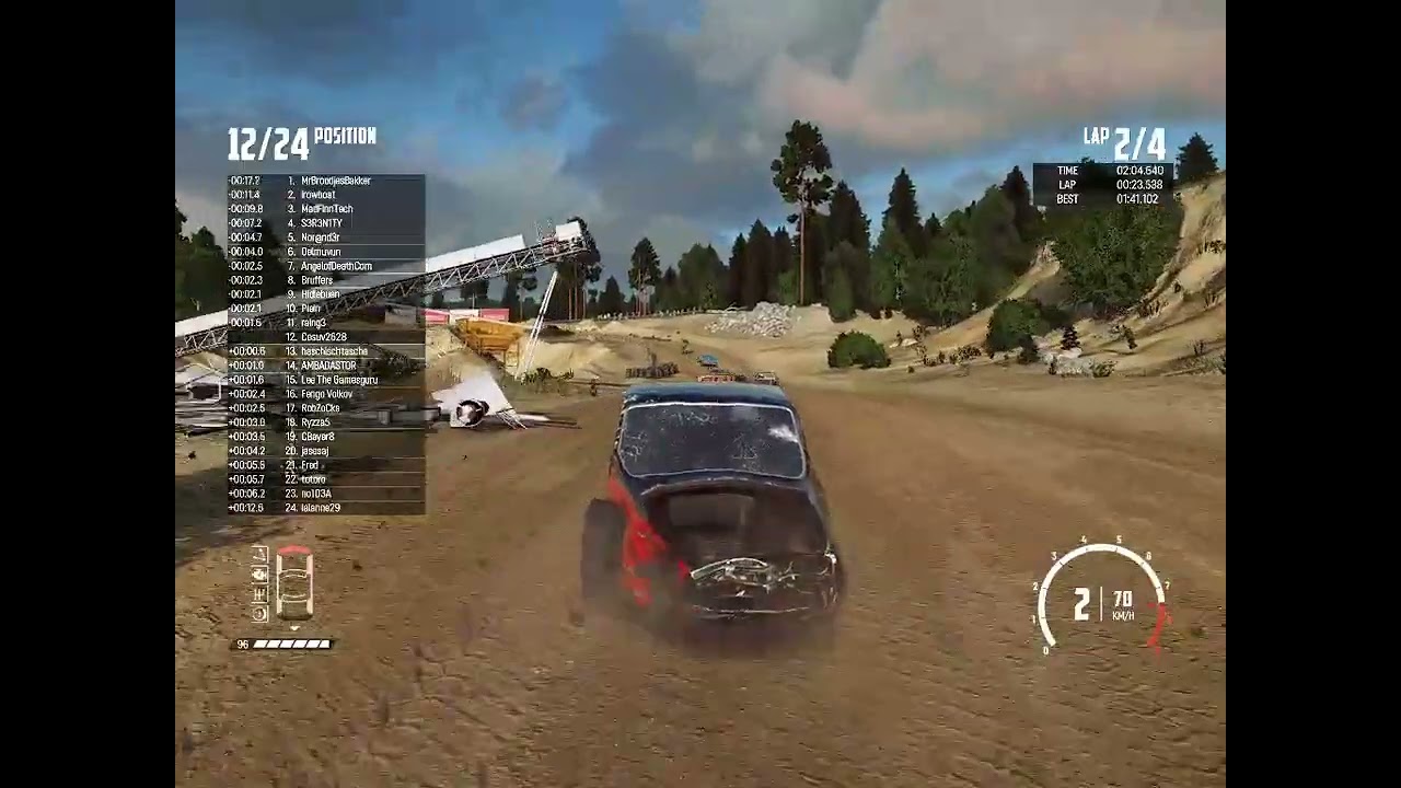 Wreckfest Clips 2 - Savolax Sandpit