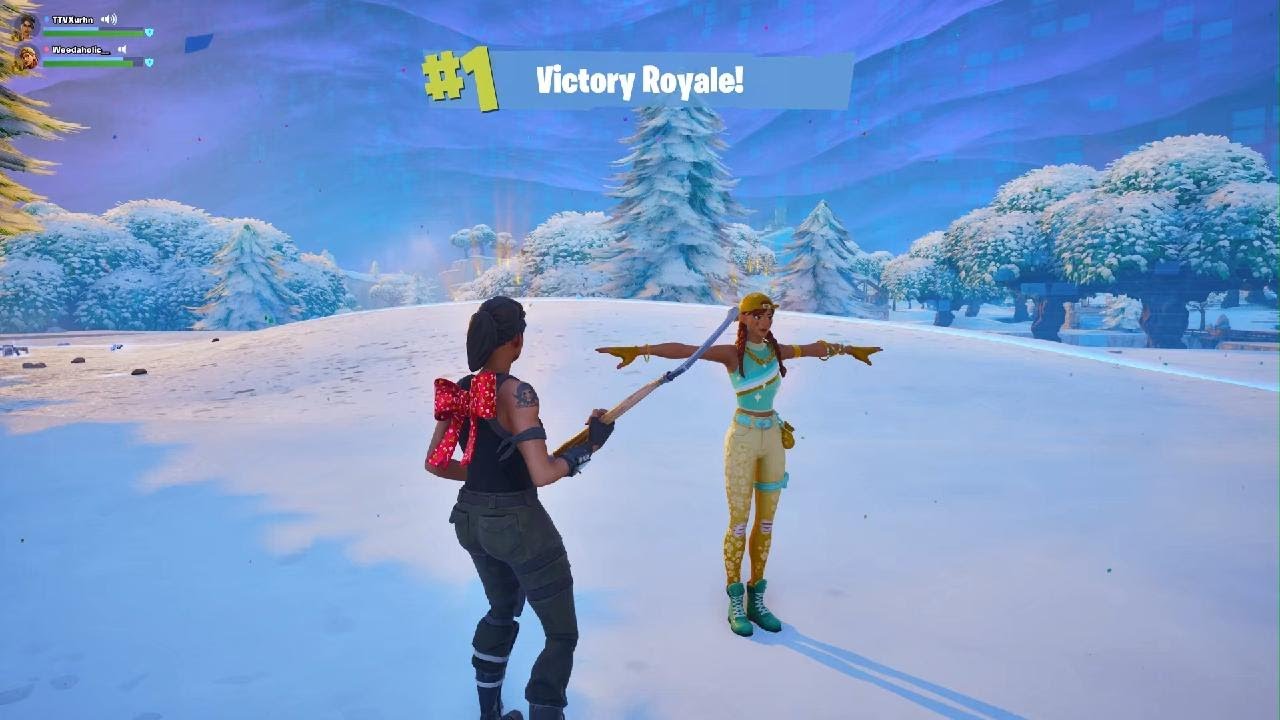 Winning in Duos with my #1 SUPPORTER in OG FORTNITE !!