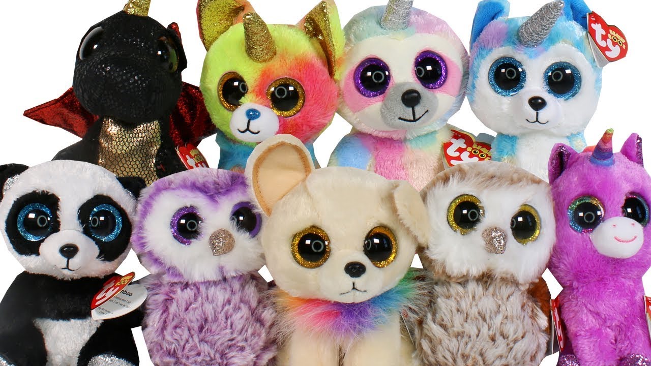 TY Beanie Boos Haul BRAND NEW 2019 Unboxing Toy Review TY Beanie Boo Plush
