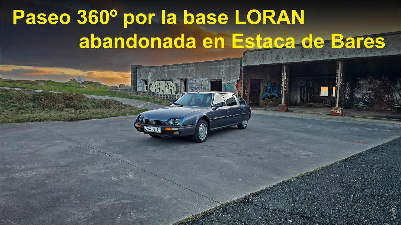 Paseo 360 en la base LORAN de Estaca de Bares