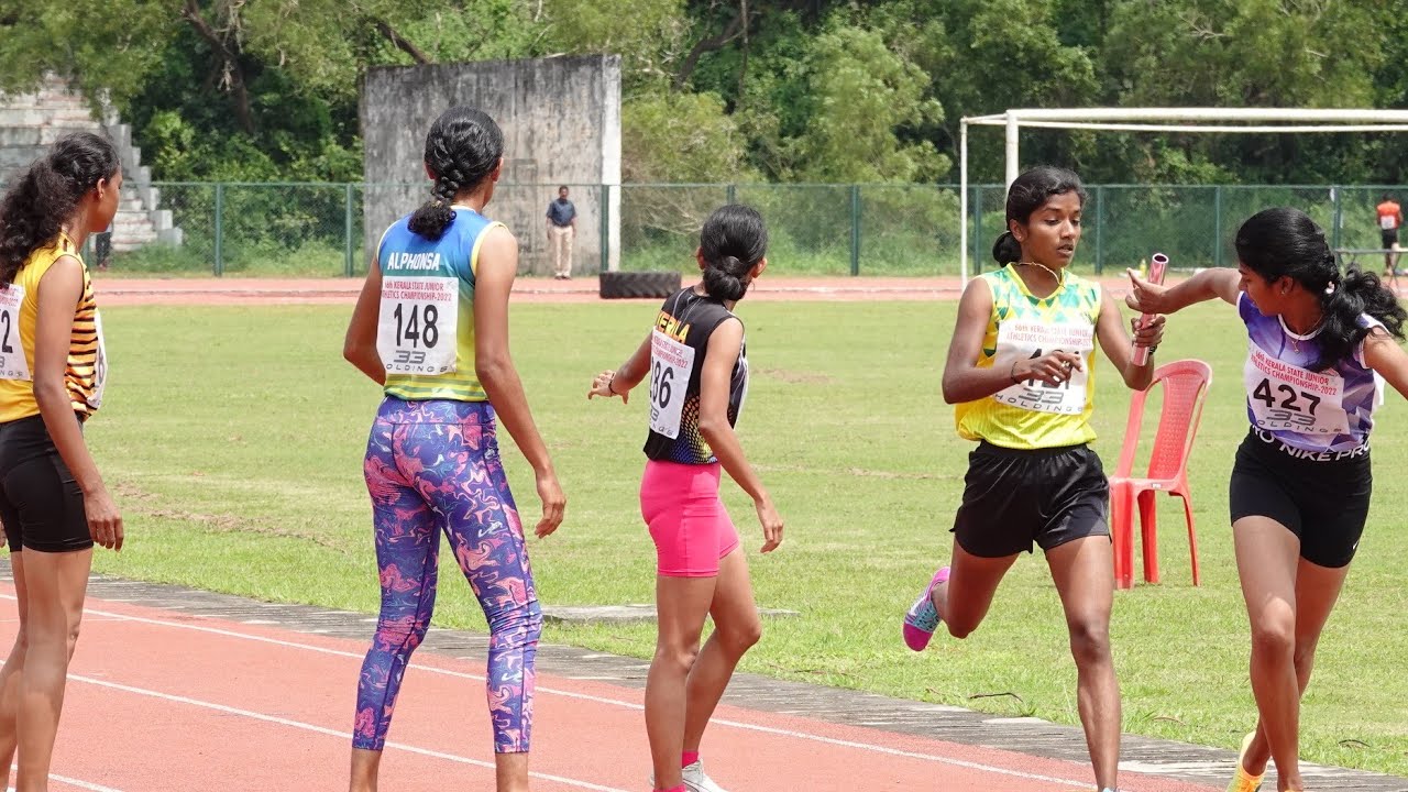 4x400m Relay Women U20  - 66 TH KERALA STATE JUNIOR ATHLETICS 2022