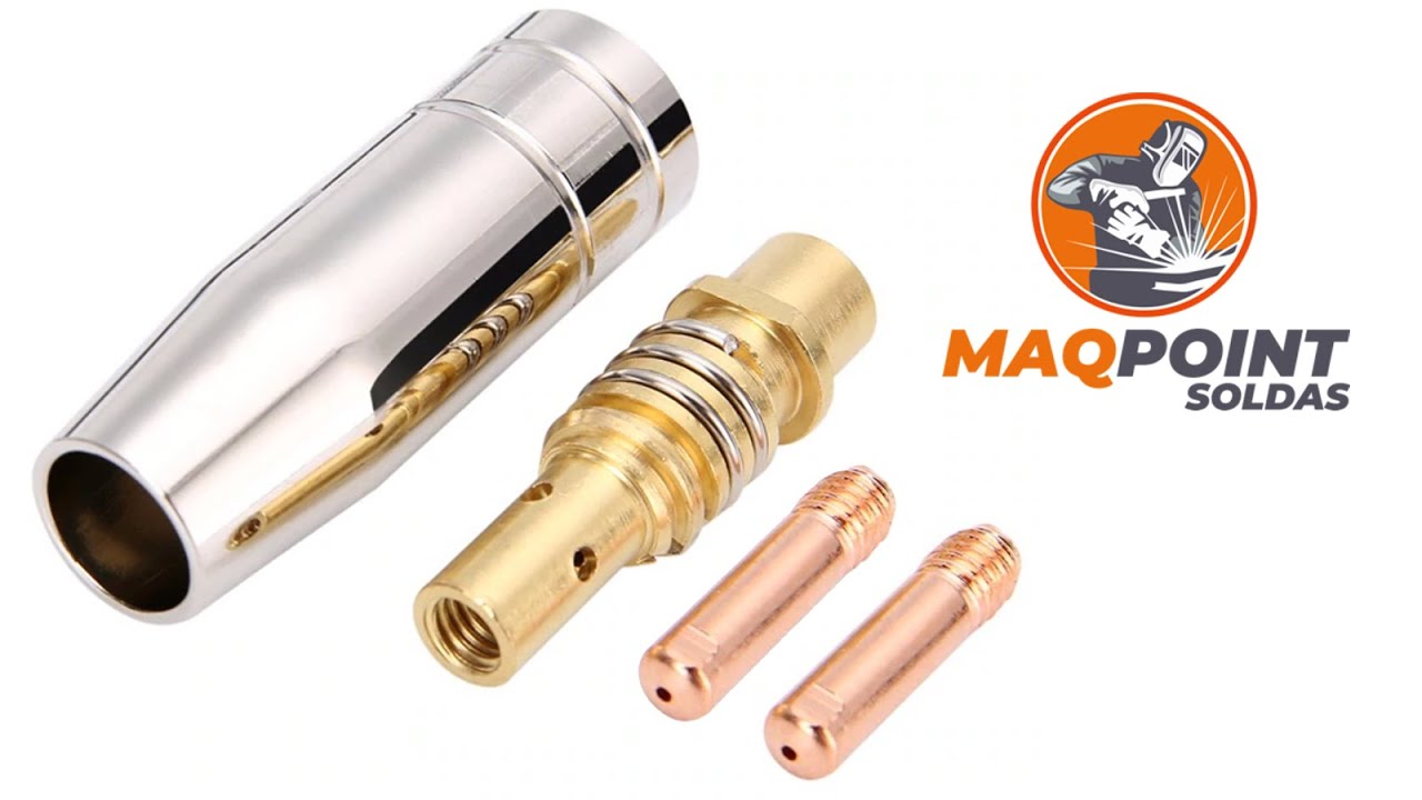 Kit BICO BOCAL DIFUSOR para Tocha MIG 15AK (Máquinas: 130 140 150 160 195)