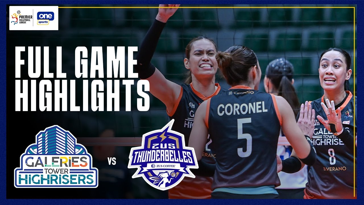GALERIES TOWER vs. ZUS COFFEE | FULL GAME HIGHLIGHTS | 2026 PVL ALL-FILIPINO CONFERENCE