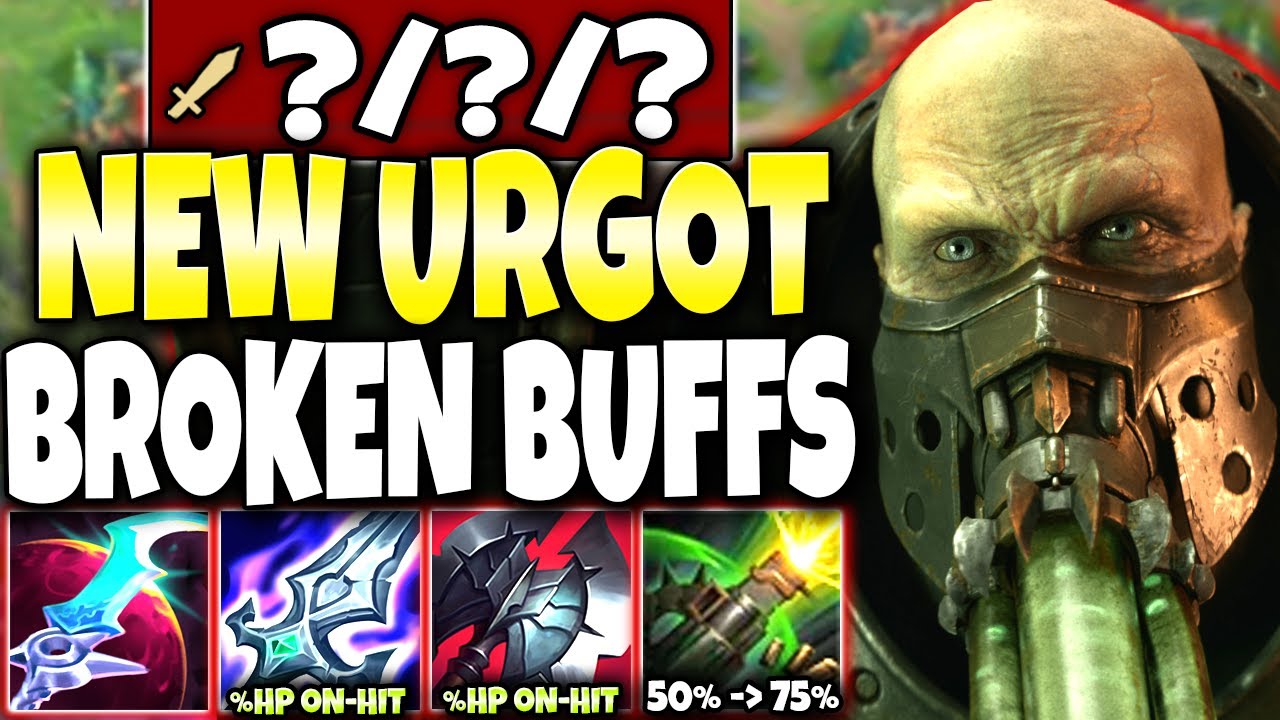 New Urgot Season 11 Buffs made our UrGOD Build MORE BROKEN THAN EVER 🔥 LoL Top Urgot s11 Gameplay