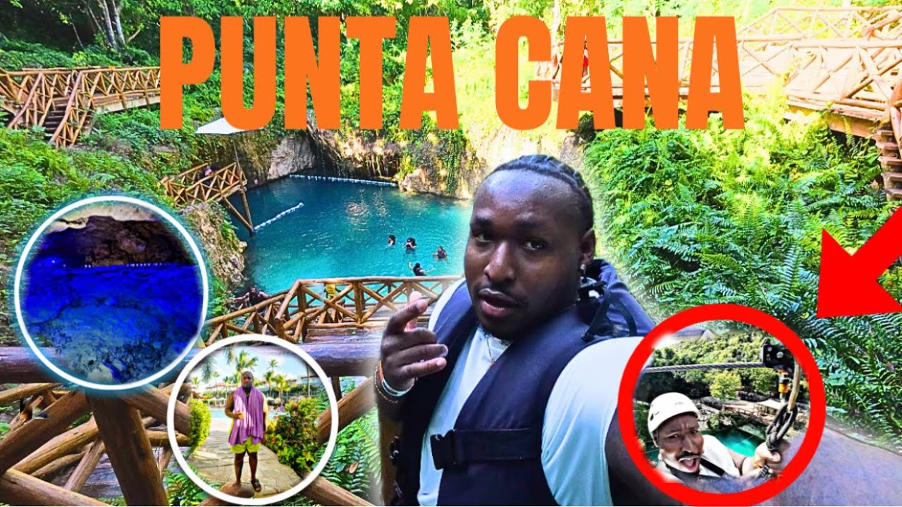 PUNTA CANA TRAVEL VLOG ! 🇩🇴  |  ZIP LINING + CAVE SWIMMING + BOAT PARTY + MORE