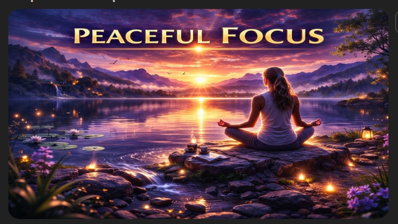 Peaceful Focus | Gentle Ambient