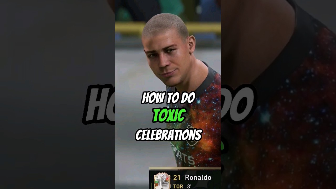 How To Do TOXIC CELEBRATIONS in FIFA 23 #shorts