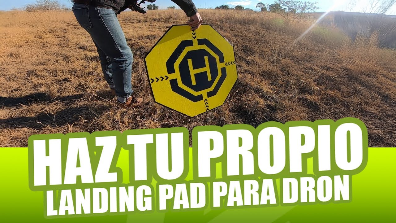 LANDING PAD PARA DRON  (hazlo tu mismo)