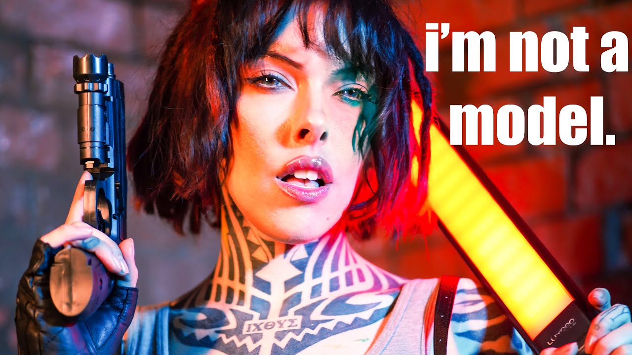 being a tattooed model in london …