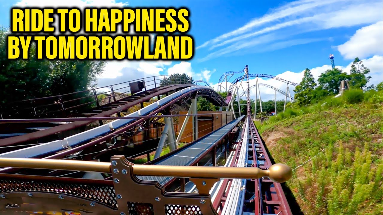 RIDE TO HAPPINESS Front Row POV & Off-Ride - Plopsaland De Panne