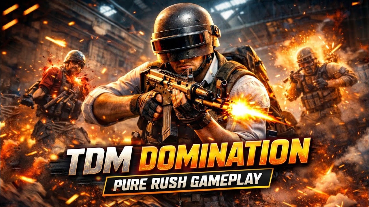 🔥 TDM DOMINATION | Pure Rush Gameplay 😈