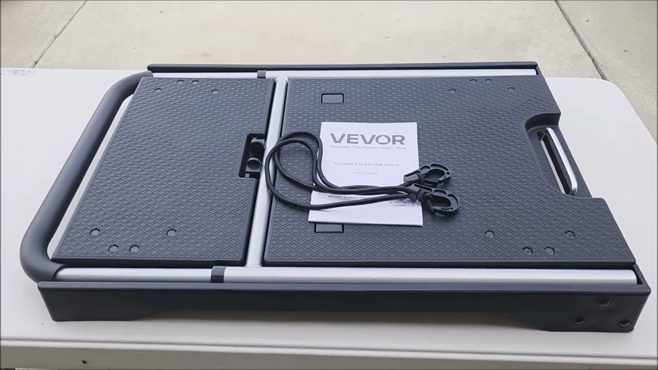 What You Should Know - VEVOR Foldable Utility Cart, 330LBS