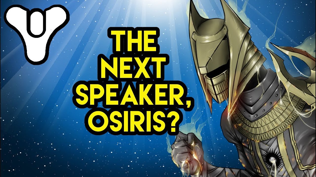 Destiny 2 Lore - Who will be the next Speaker? Osiris? | Myelin Games
