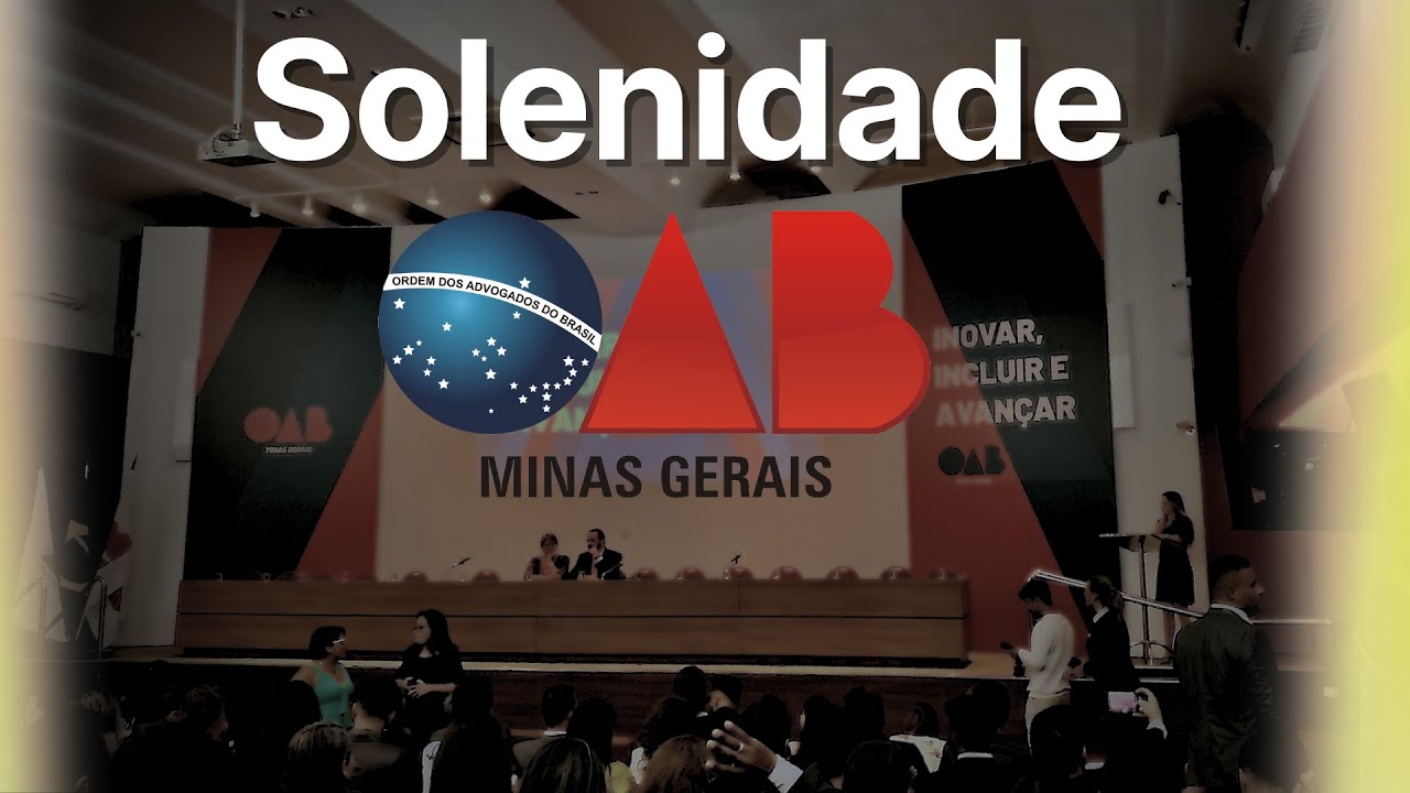 Solenidade OAB MG