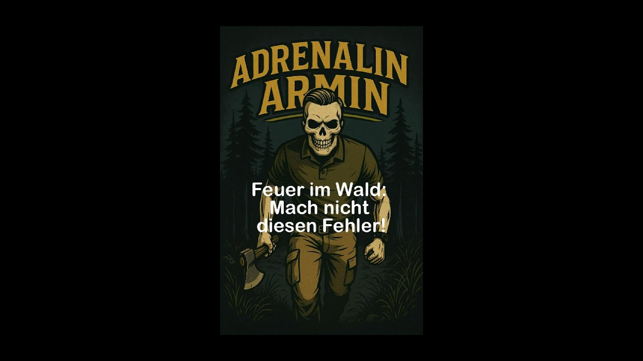 Feuer im Wald Mach nicht diesen Fehler!